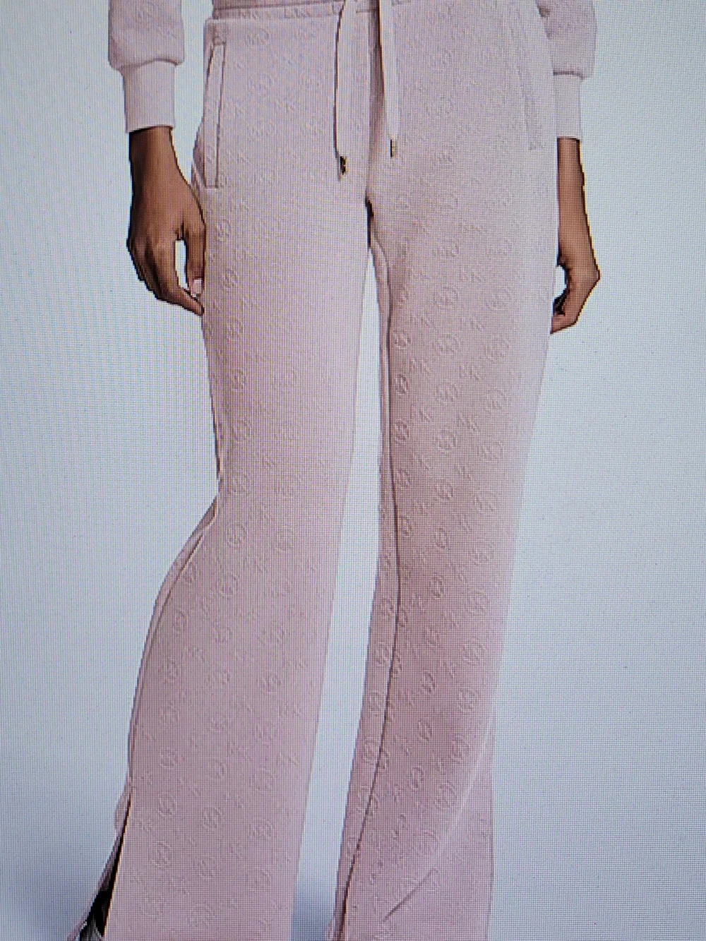 Michael Kors Black Logo Jogger Pants
